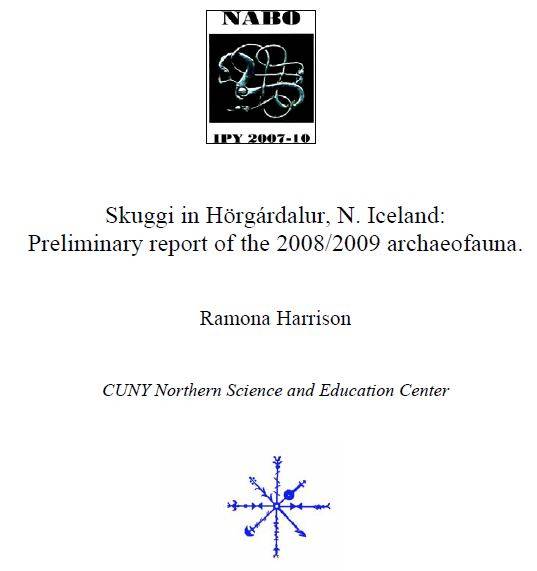 Skuggi in Hörgárdalur, N. Iceland: Preliminary report of the 2008/2009 archaeofauna