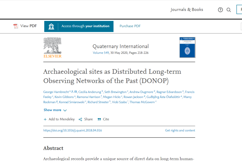 Journal article screenshot