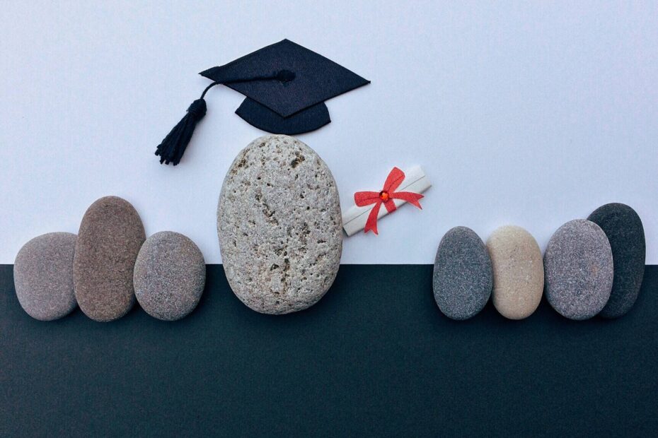 Picture of rocks graduating