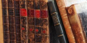 Photo of old books