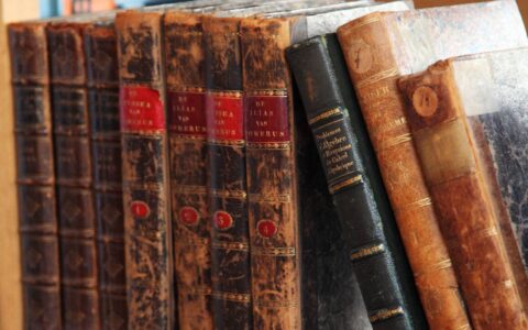 Photo of old books
