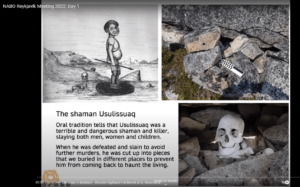 The shaman Usulissuaq, a terrible and dangerous shaman and killer.