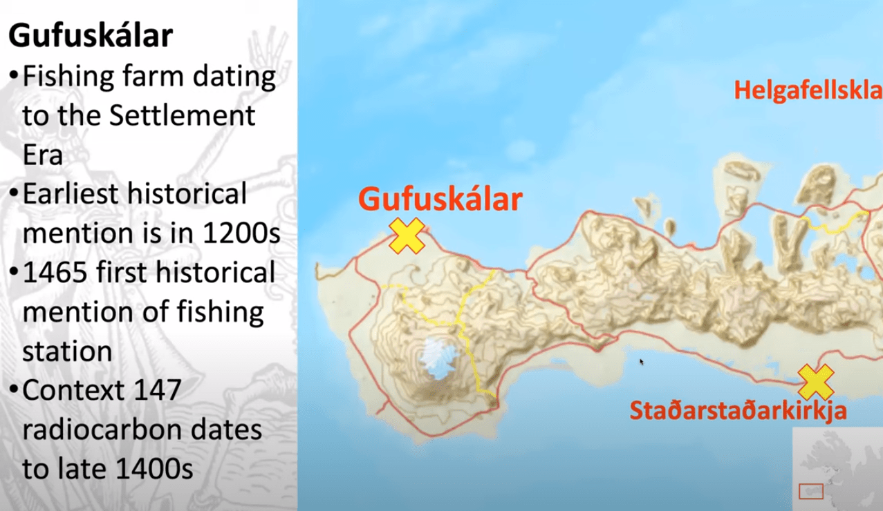Conference slide by Frank Feeley - Provisioning a 15th century Icelandic fishing station