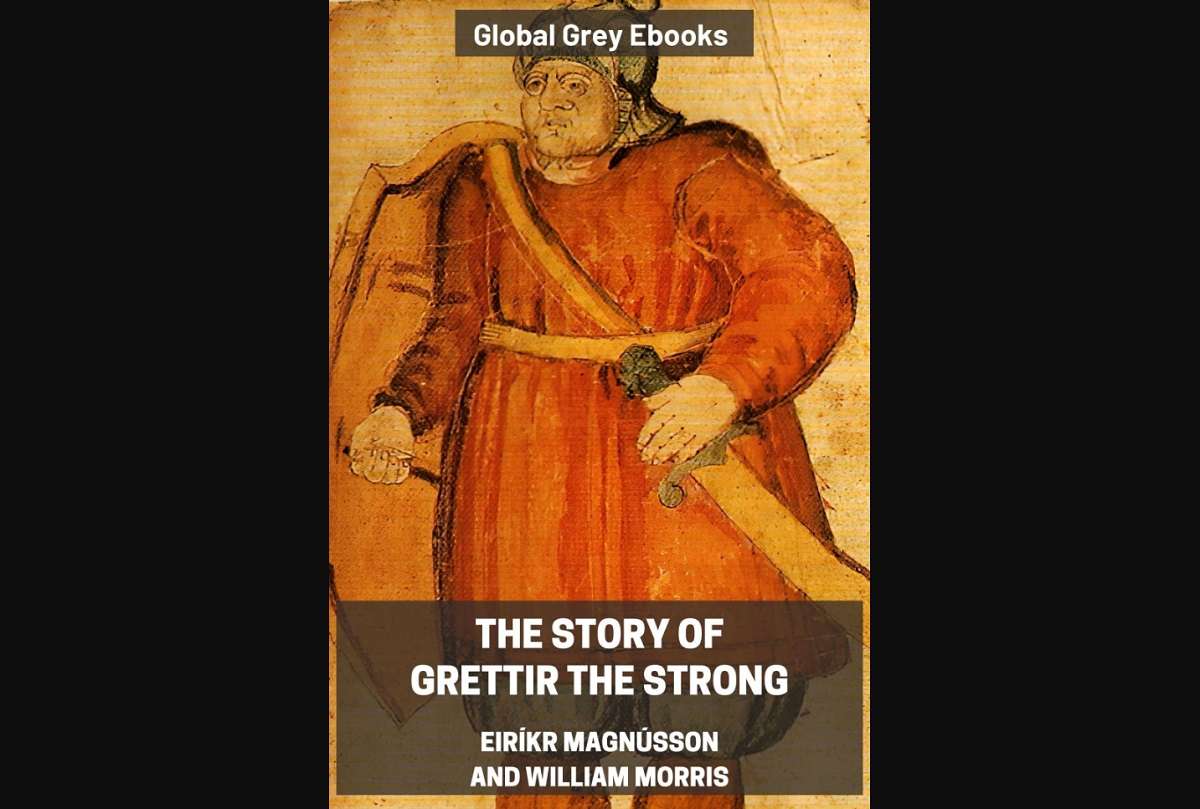 E-Book cover screenshot: The Story of Grettir the Strong