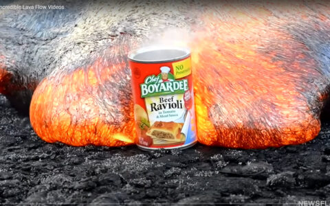 Video thumbnail from '5 Most Incredible Lava Flow Videos', by Underworld, via YouTube