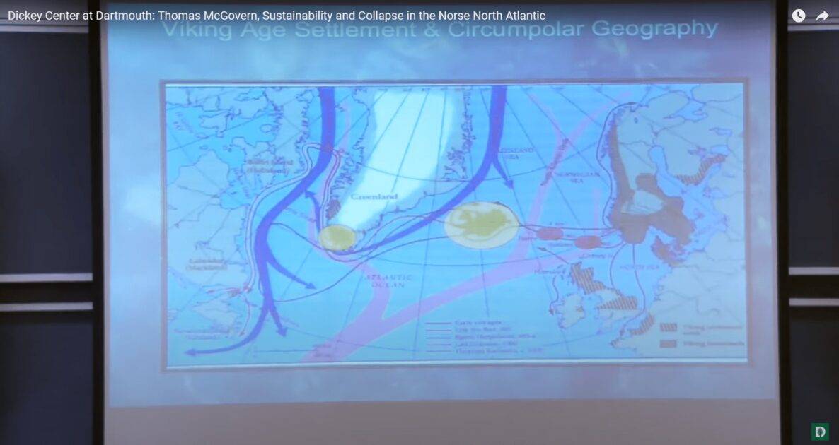 Screenshot from Tom McGovern's 2013 Stefansson Memorial Lecture
