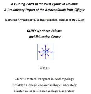 Gjögur 2005 Report
