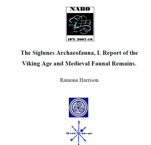 The Siglunes Archaeofauna, I. Report of the Viking Age and Medieval Faunal Remains