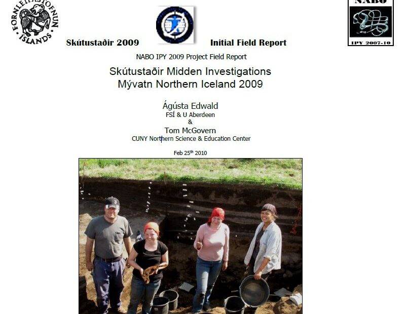Skutustadir 2009 Midden Report