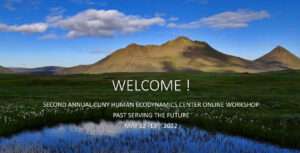 Cover slide: photo of a landscape showing a pond and a flat plain with hills in the distance.