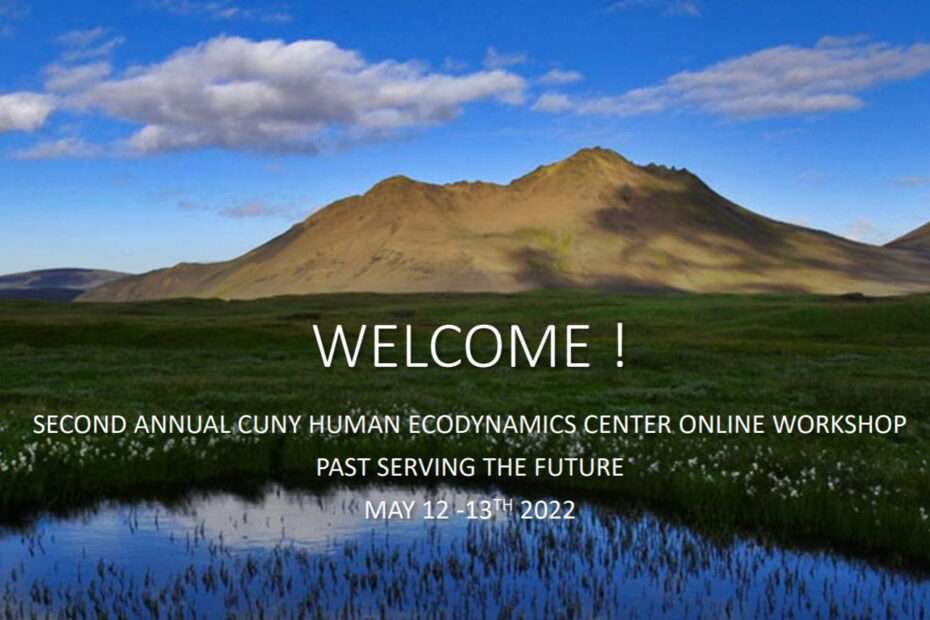 Cover slide: photo of a landscape showing a pond and a flat plain with hills in the distance.