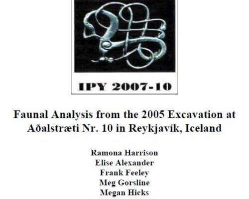 Faunal Analysis from the 2005 Excavation at Aðalstræti Nr. 10 in Reykjavík, Iceland
